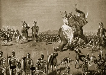 Die Schlacht von Magnesia, 190 v. Chr.